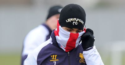 Luis Suarez: At training on Wednesday